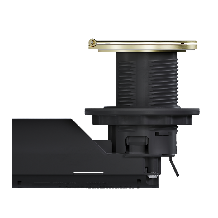 Pass and Seymour Single Kitchen Countertop Power Receptacle Tamper-Resistant 15A 125V Matte Black (CP498TR15BK)