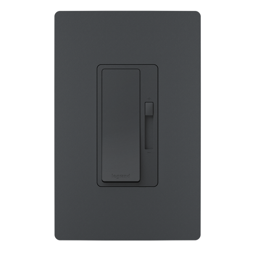 Pass and Seymour Radiant LED Dimmer 150W Single Pole 3-Way Graphite (RHL153PG)