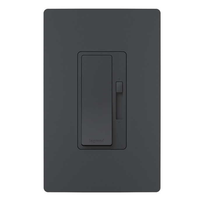 Pass and Seymour Radiant LED Dimmer 150W Single Pole 3-Way Graphite (RHL153PG)