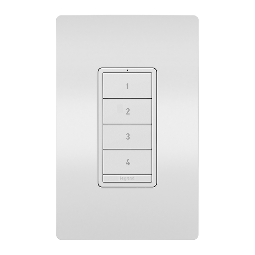 Pass and Seymour Radiant Netatmo Wired Smart Scene Controller White (WNRCB46WH)