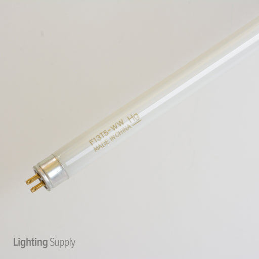Standard 13W 21 Inch 3000K T5 Miniature Bi-Pin Base Bulb (F13T5WW)