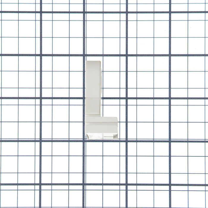 Leviton Medium G13 Base Bi-Pin Standard Fluorescent Lamp Holder Low Profile Slide-On Turn-Type Disconnect Quick-Connect 18 AWG White (13351-D)
