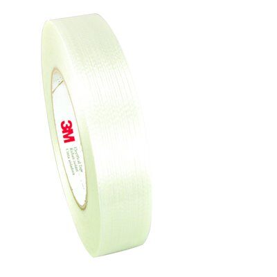 3M - 08207 Filament Reinforced Electrical Tape 1339 1 Inch X 60 Yard (7010297308)