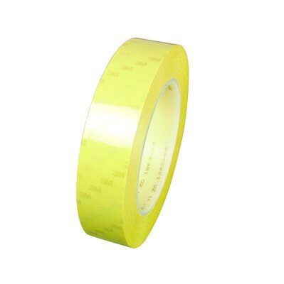 3M - 56289 Polyester Film Electrical Tape 56-3/4 Inch X 72 Yard Yellow (7000058795)