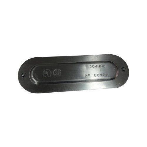 MORRIS 14014 2 Inch LB Conduit Body Cover Aluminum — Lighting Supply