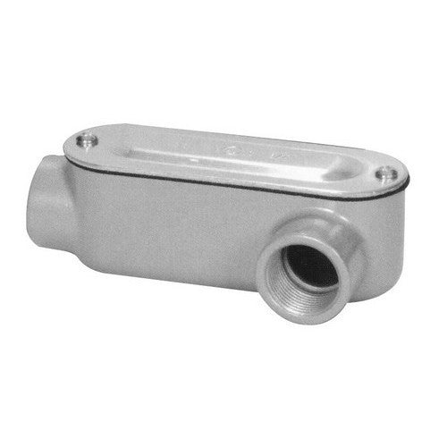 MORRIS 1.5 Inch Rigid Conduit Bodies LL Type With Cover And Gasket (14114)