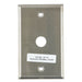 Edwards Signaling Stainless Steel 1-Gang Mounting Plate For Use With 620 Push Buttons Purchased Separately (147-10)