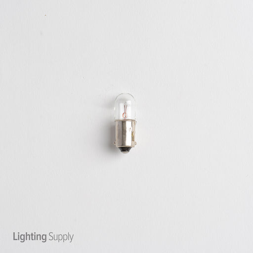 Standard .15 Amp 1.25 Inch T3.25 Incandescent 6.3V Clear Miniature Bulb (#47)