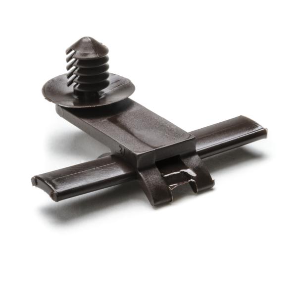 HellermannTyton Standoff Bundling Clip 0.8 Inch Long .03 Inch 500 Per Package (150-09201)