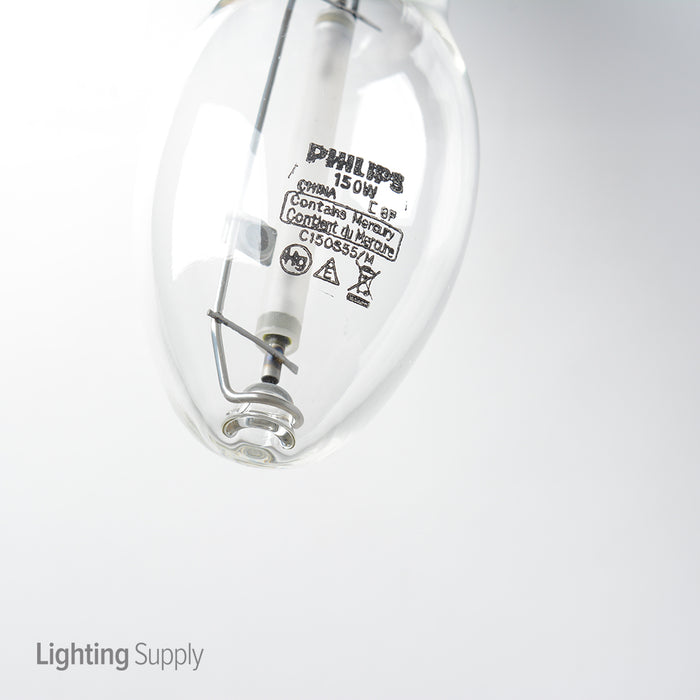 Philips 467316 SON 150W E26 BD54 CL SL/12 150W Clear S55/O Medium Base Open Rated BD17 High Pressure Sodium Bulb (928601147490)