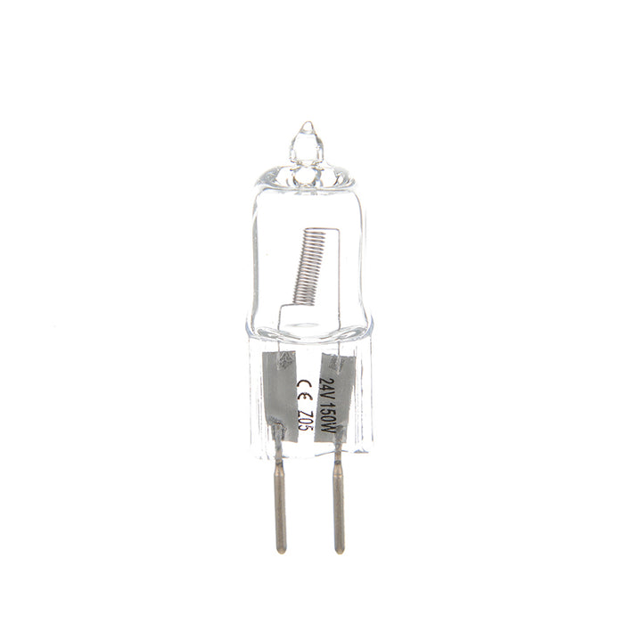 Standard 150W T4 Halogen 24V Bi-Pin (G6.35) Base Single Ended Clear JC Bulb FCS (FCS)