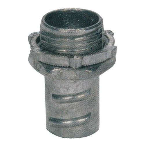 MORRIS 3/4 Inch Screw-In Flex Conduit Connector (15072)