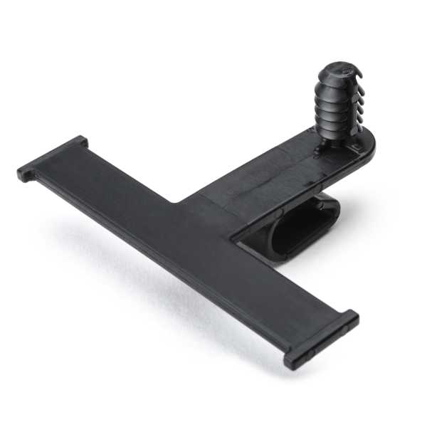 HellermannTyton Standoff Bundling Clip 2.2 Inch Long Panel Thickness .03 Inch 1500 Per Package (151-00623)