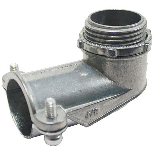 MORRIS 1 Inch Squeeze Box Connector 90 Degree (15134)