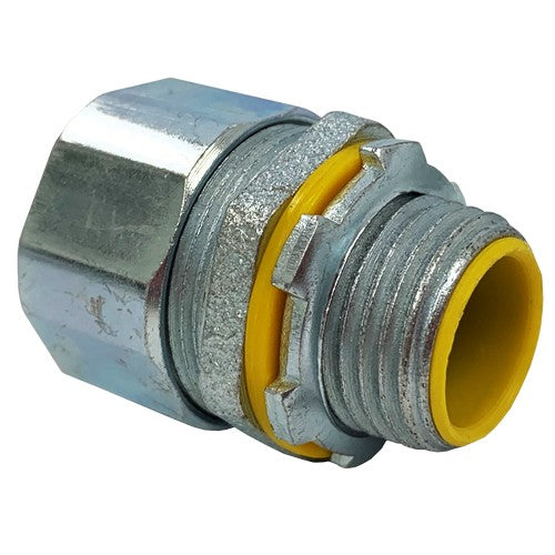 MORRIS 1/2 Inch Malleable Iron Straight Liquid Tight Connector Insulated (15161)