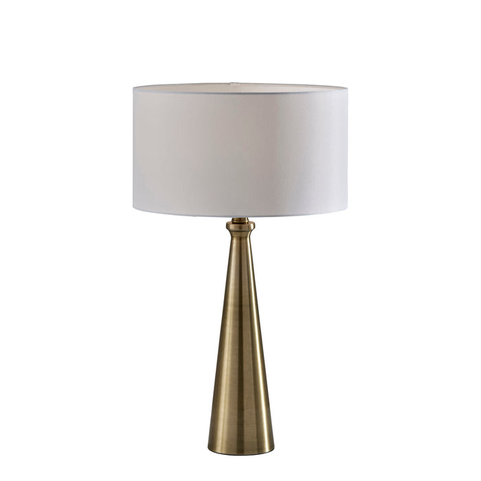 Adesso Linda Table Lamp Antique Brass (1517-21)