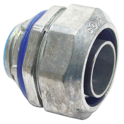 MORRIS 1 Inch Straight Insulated Liquid Tight Connector (15254)