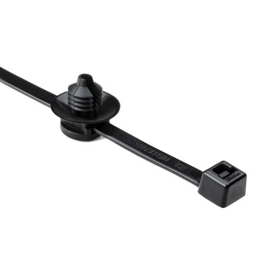 HellermannTyton 2-Piece Cable Tie/Fir Tree Mount 8.0 Inch Long .26 Inch 500 Per Package (156-00157)
