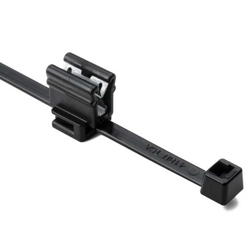HellermannTyton 2-Piece Cable Tie And Edge Clip 8.0 Inch Long EC4B 1 100 Per Package (156-00588)
