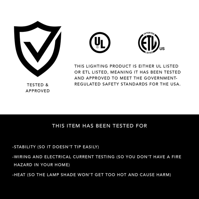 Adesso Francis Table Lamp Black And Antique Brass (1574-01)