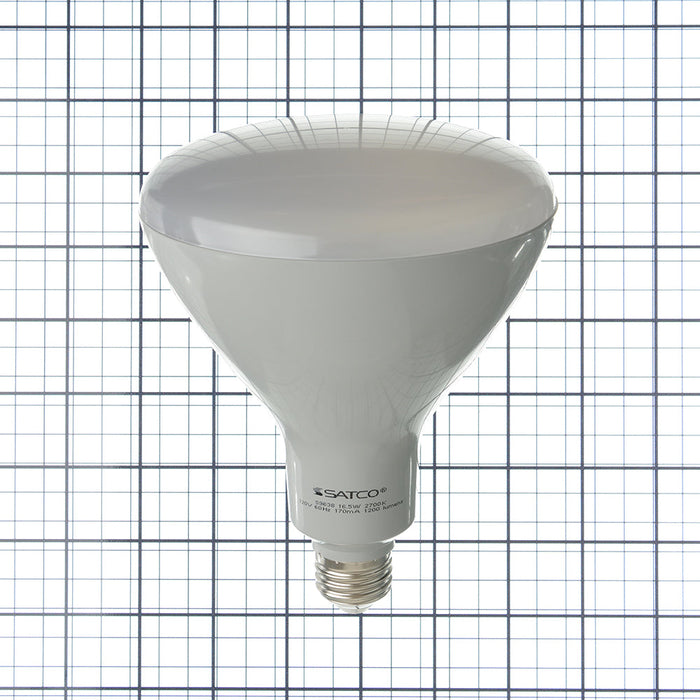 SATCO/NUVO Ditto 16.5BR40/LED/2700K/1200L/120V 16.5W LED BR40 2700K 103 Degree Beam Spread Medium Base 120V Dimmable (S9638)