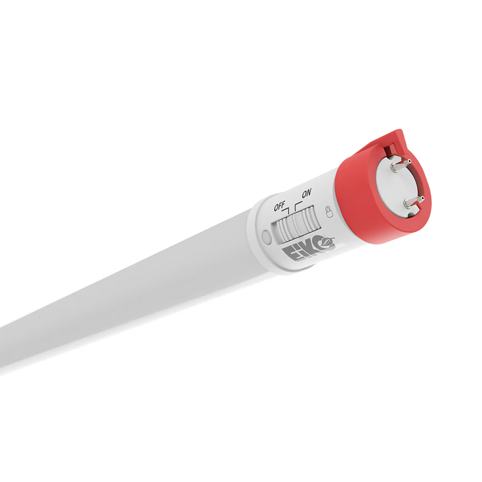 EIKO LPS16T10-48-BDP-8FCCT-U-EM 4 Foot LED Emergency Battery T10 Tube G13 Non-Shunted Lamp Holders PowerSET/ColorSET 12W/14W/16W 3000K/3500K/4000K/5000K/6500K 80 CRI 120-277V Dimmable (16192)