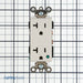 Leviton Decora Plus Duplex Receptacle Outlet Extra Heavy-Duty Hospital Grade Power Indication Smooth Face 20 Amp 125V White (16362-PLW)