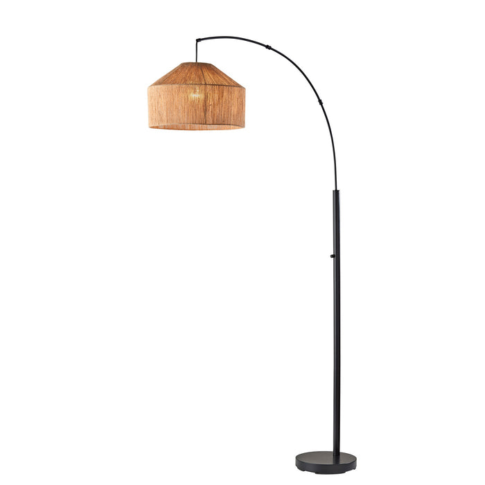 Adesso Amalfi ARC Lamp Black (1637-01)
