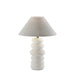 Adesso Marcey Table Lamp Matte Off-White Ceramic (1640-02)