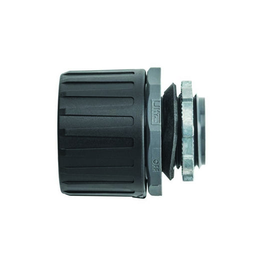 HellermannTyton Helaguard Non-Metallic Ultra Fitting Straight IP68 M40 Thread 42Mm Diameter PA66 Black (166-90799)