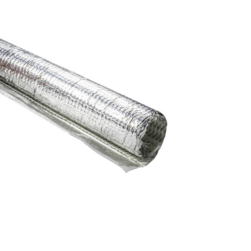 HellermannTyton Braided Wrap Aluminum Laminated Fiberglass 4 Foot Long Stick 5/8 Inch With Aluminum Foil Silver 20 Per Box (170-03193)