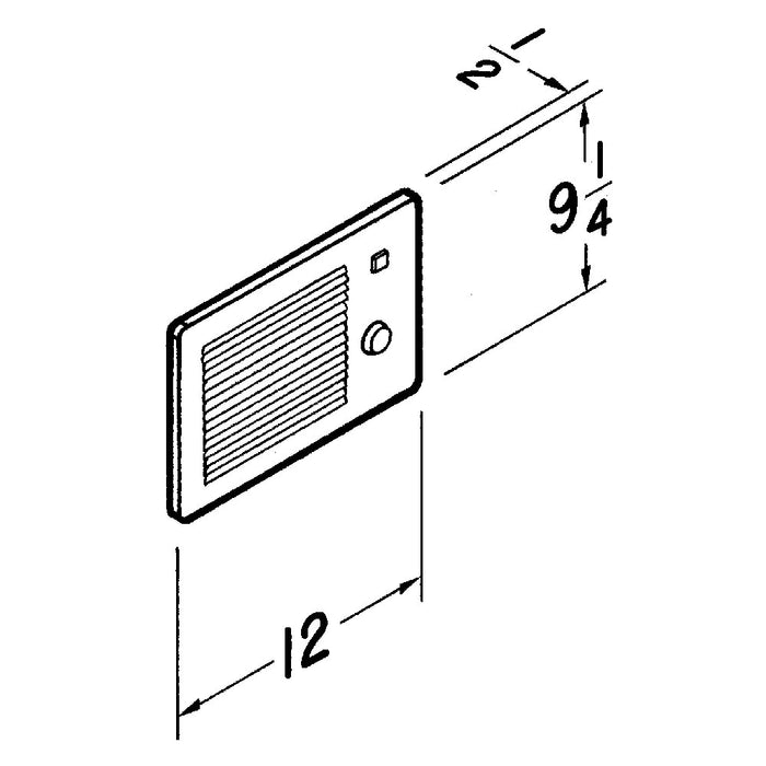 Broan-NuTone 170-A Wall Heater White (170)
