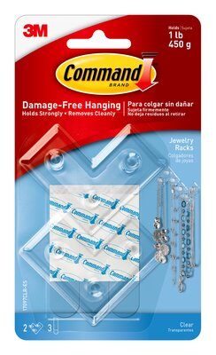 3M - 40960 Command Clear Jewelry Rack 17097Clr-Es (7100067623)