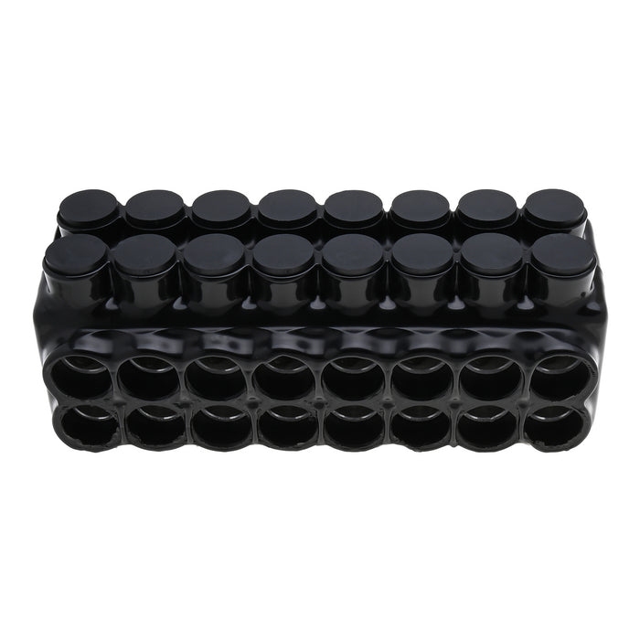 NSI 600 MCM - 6 AWG Stacked Polaris Insulated Multi-Tap Connector 16-Port [Double Sided Entry] (IPLDS600-16)