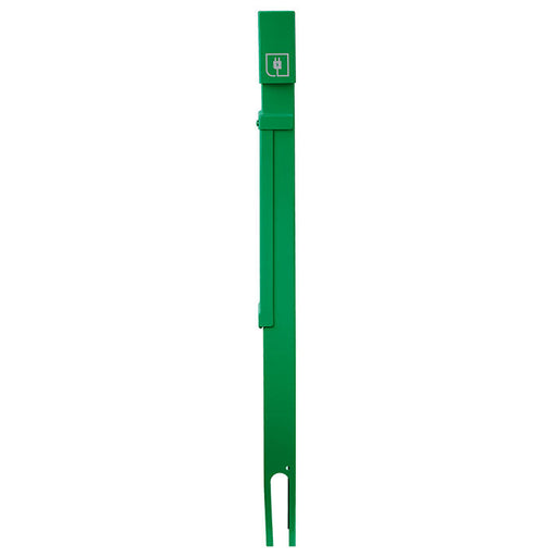 Leviton Power Pedestal 1-Gang Direct Bury Hinged Top 42 Inch Green (1BH42-N)