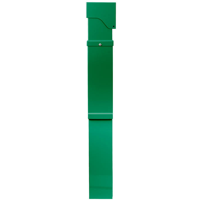 Leviton Power Pedestal 1-Gang Direct Bury Hinged Top 42 Inch Green (1BH42-N)