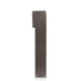Leviton Power Pedestal 1-Gang Surface Mount Lockable Flush Hinge Top 24 Inch Bronze (1PF24-Z)