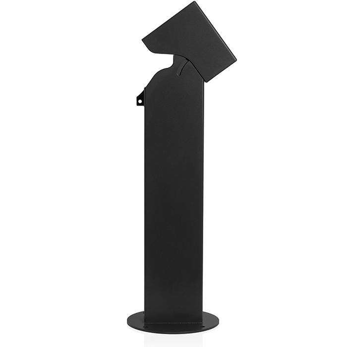 Leviton Power Pedestal 1-Gang Surface Mount Lockable Flush Hinge Top 24 Inch Black (1PH24-E)