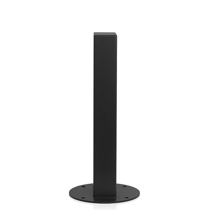 Leviton Power Pedestal 1-Gang Surface Mount Standard No Hinge Top 18 Inch Black (1PS18-E)