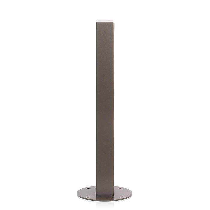 Leviton Power Pedestal 1-Gang Surface Mount Standard No Hinge Top 24 Inch Bronze (1PS24-Z)