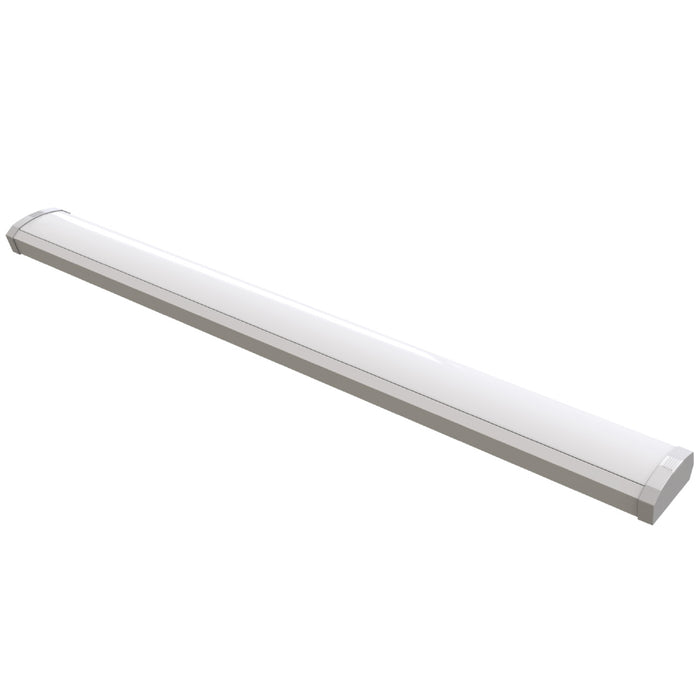 Bulbrite LED46WRAP/4FT/5CCT/927-950/J/WH/D 46W LED 4 Foot Wrap Light CCT Selectable 2700K/3000K/3500K/4000K/5000K 120-277V 90 CRI Dimmable White (773503)