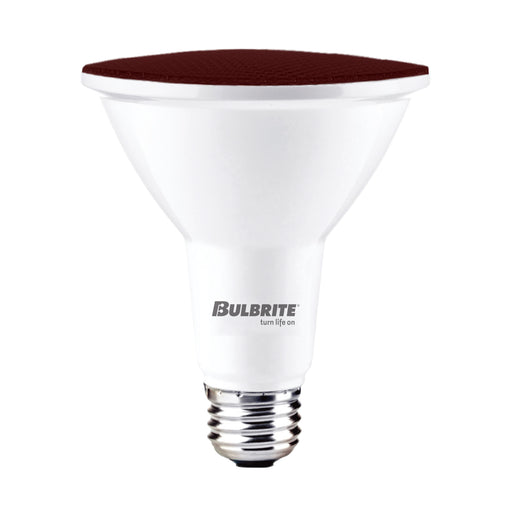 Bulbrite LED15PAR38/FL/RED/D 15W LED PAR38 Bulb Medium E26 Base 120V 110 Degree Beam Angle Dimmable Red (772500)