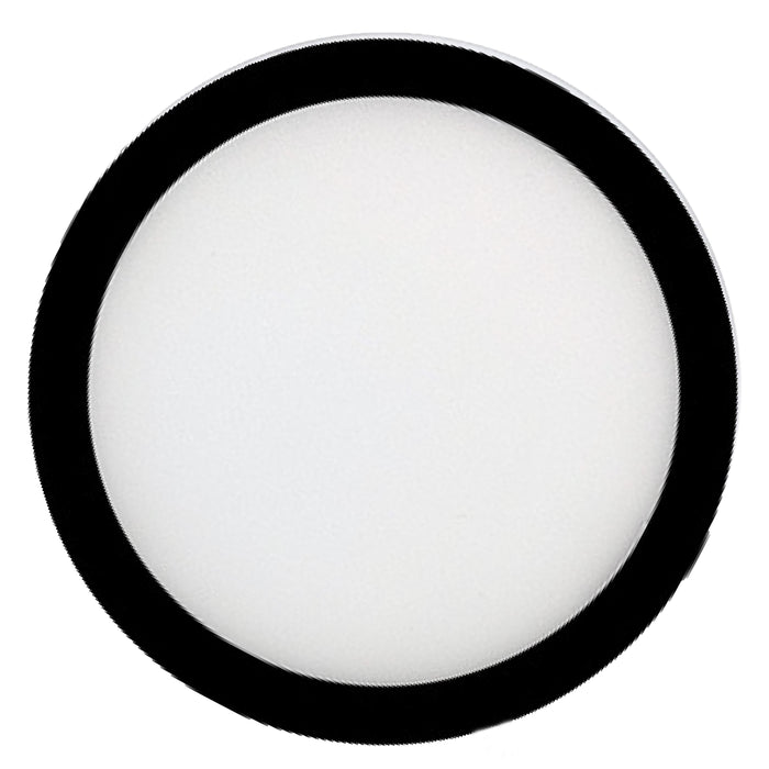 Bulbrite LED10FLUSH/5/930/J/BL/D 10.3W LED 5 Inch Flush Mount 3000K 850Lm 120V 90 CRI Dimmable Black (773601)