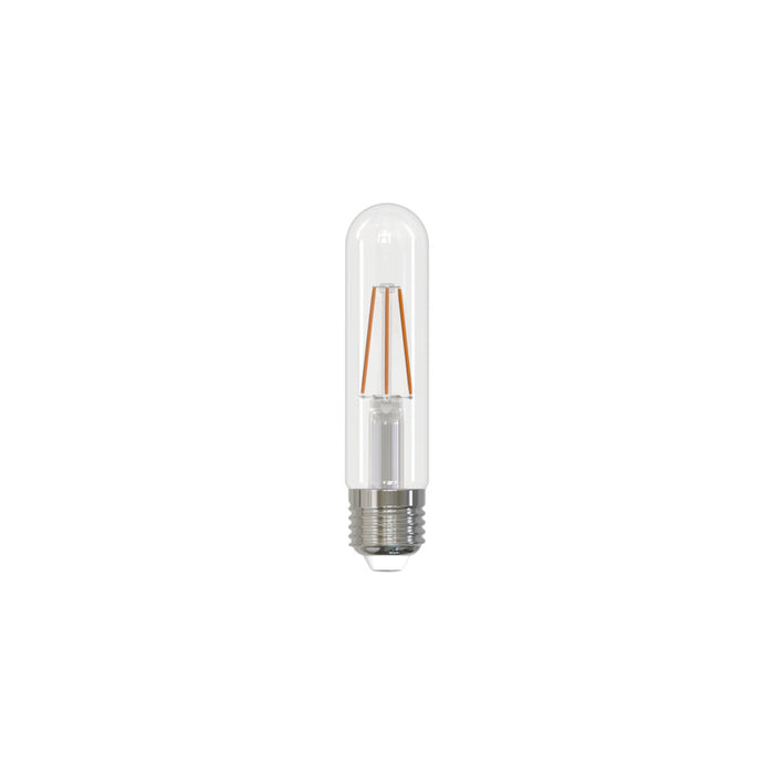 Bulbrite LED5T9/40K/5/FIL/3/JA8 5 Inch 5W LED T9 Tube E26 Base 4000K 400Lm 120V 90 CRI 320 Degree Beam Angle Dimmable Clear (776989)