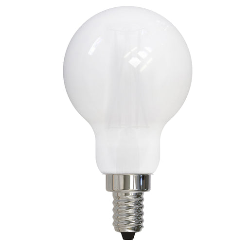 Bulbrite LED4A15/27K/FIL/M/E12/3 4W LED A15 Filament Bulb E12 Base 2700K 400Lm 120V 90 CRI 320 Degree Beam Angle Dimmable Milky (776827)