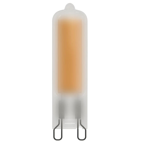 Bulbrite LED3G9/27K/W/F/D 3.5W LED T5 Tube G9 Base 2700K 300Lm 120V 90 CRI 320 Degree Beam Angle Dimmable Frost (770659)