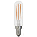 Bulbrite LED4T6/40K/FIL/3 4.5W LED T6 Filament Bulb E12 Base 4000K 450Lm 120V 90 CRI 320 Degree Beam Angle Dimmable Clear (776993)