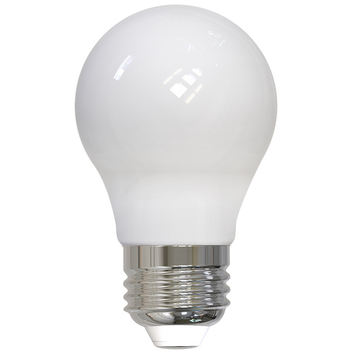 Bulbrite LED7A15/27K/FIL/M/3 7W LED A15 Filament Bulb E26 Base 2700K 800Lm 120V 90 CRI 320 Degree Beam Angle Dimmable Milky (776831)