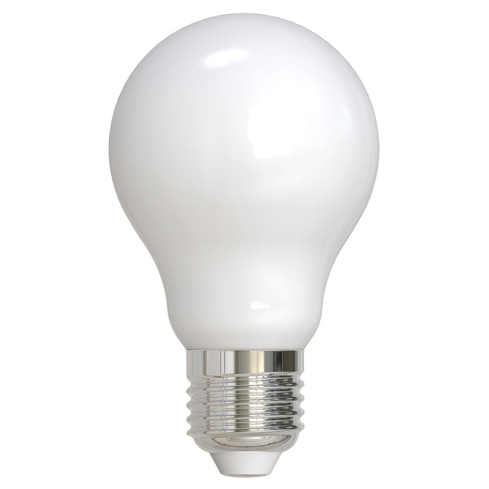 Bulbrite LED8A19/50K/FIL/M/3 8.5W LED A19 Filament Bulb E26 Base 5000K 800Lm 120V 90 CRI 320 Degree Beam Angle Dimmable Milky (776959)
