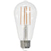 Bulbrite LED8ST18/50K/FIL/3 8.5W LED ST18 Filament Bulb E26 Base 5000K 800Lm 120V 90 CRI 320 Degree Beam Angle Dimmable Clear (776985)